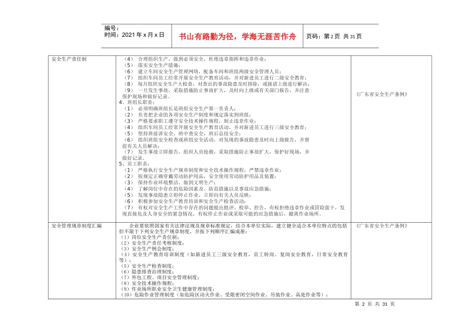 仓库物流企业安全隐患自查通用指引_第2页