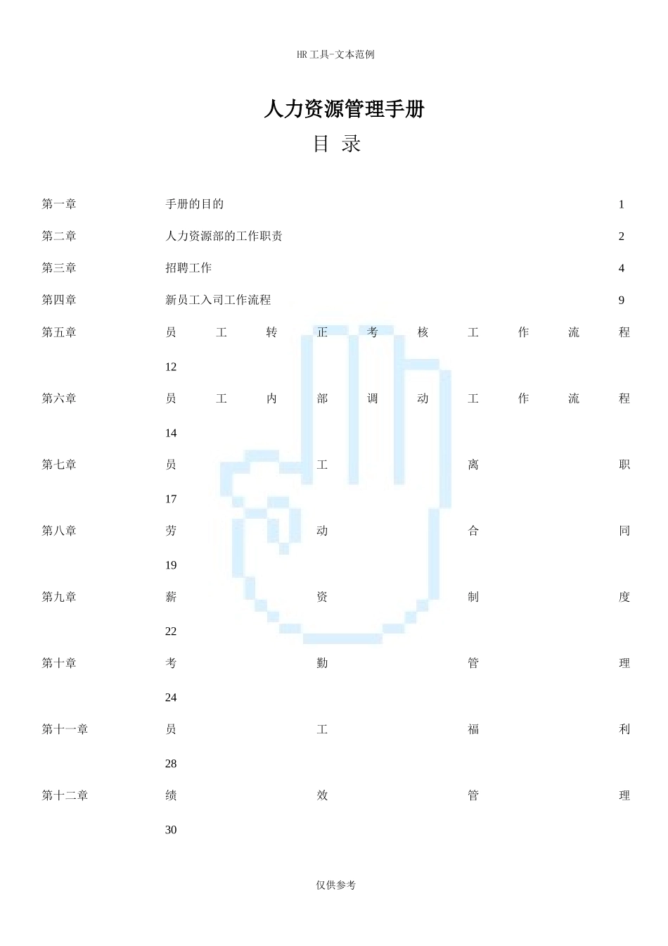 人力资源管理手册(DOC 93页)5_第1页