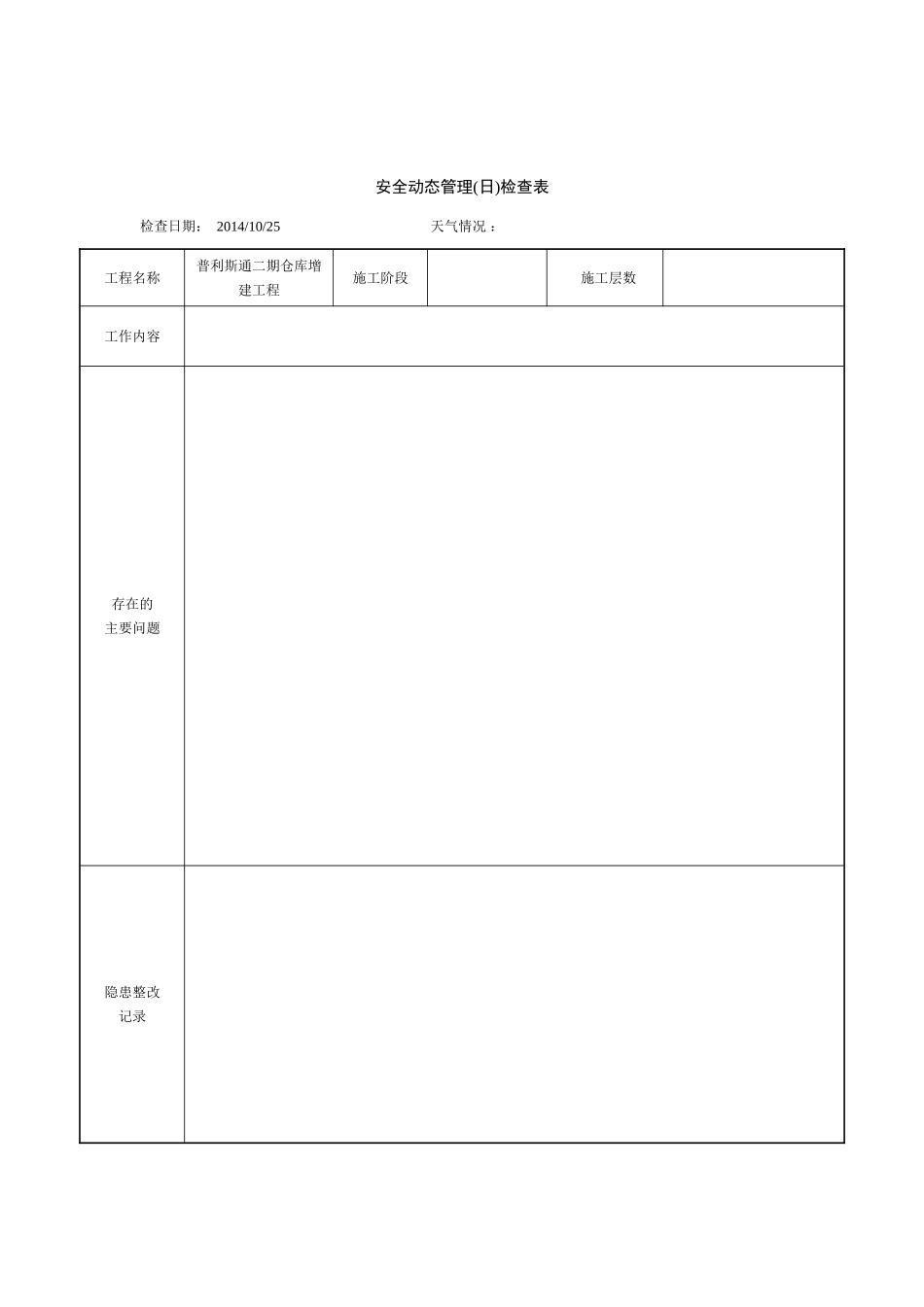 安全动态管理(日)检查表_第3页