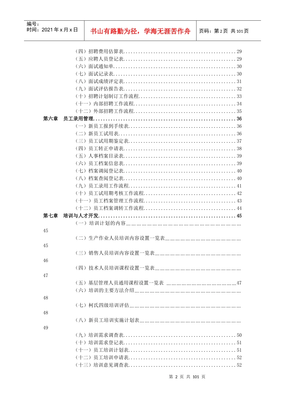 人力资源运营管理工作手册(DOC 96页)_第2页
