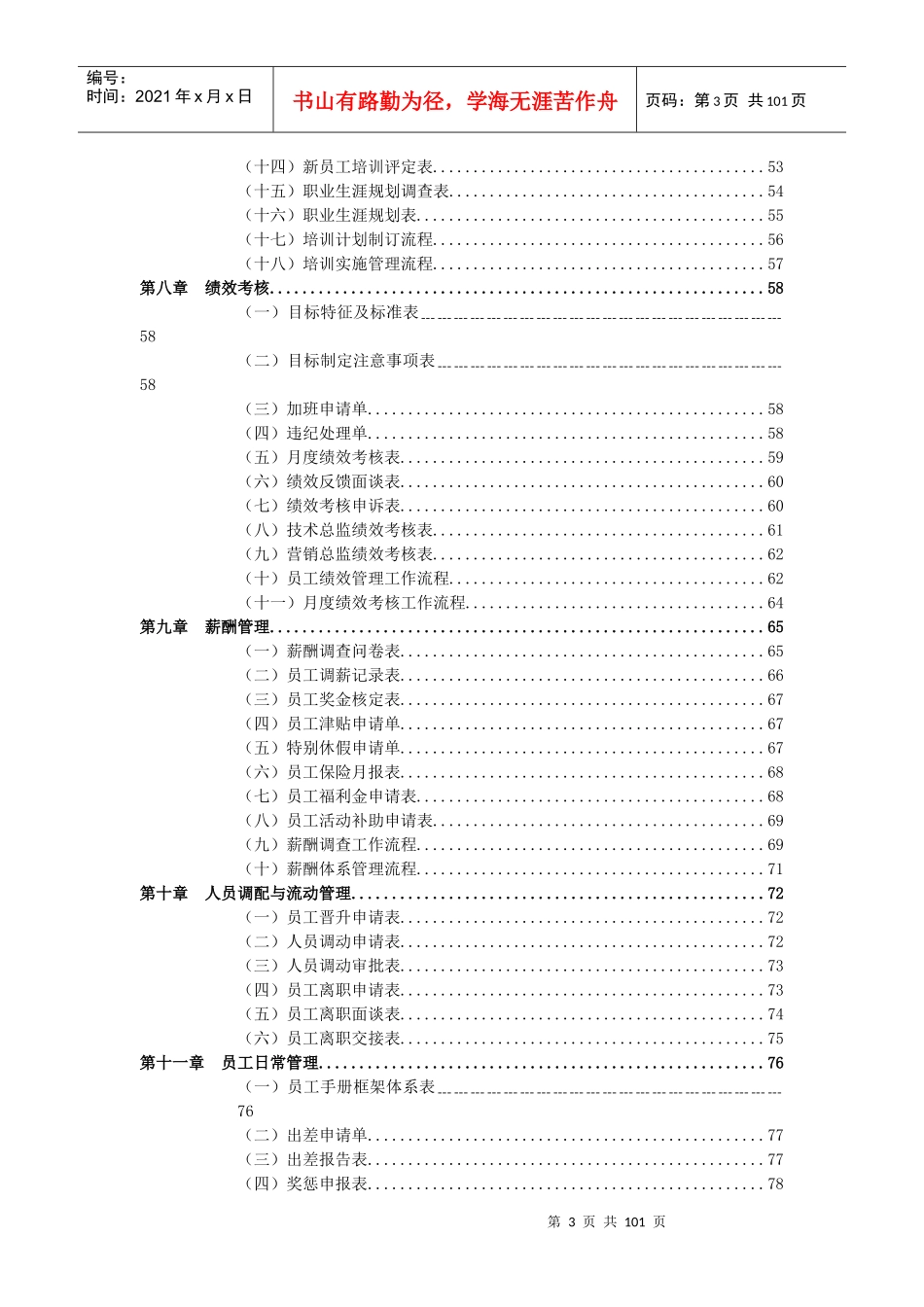 人力资源运营管理工作手册(DOC 96页)_第3页