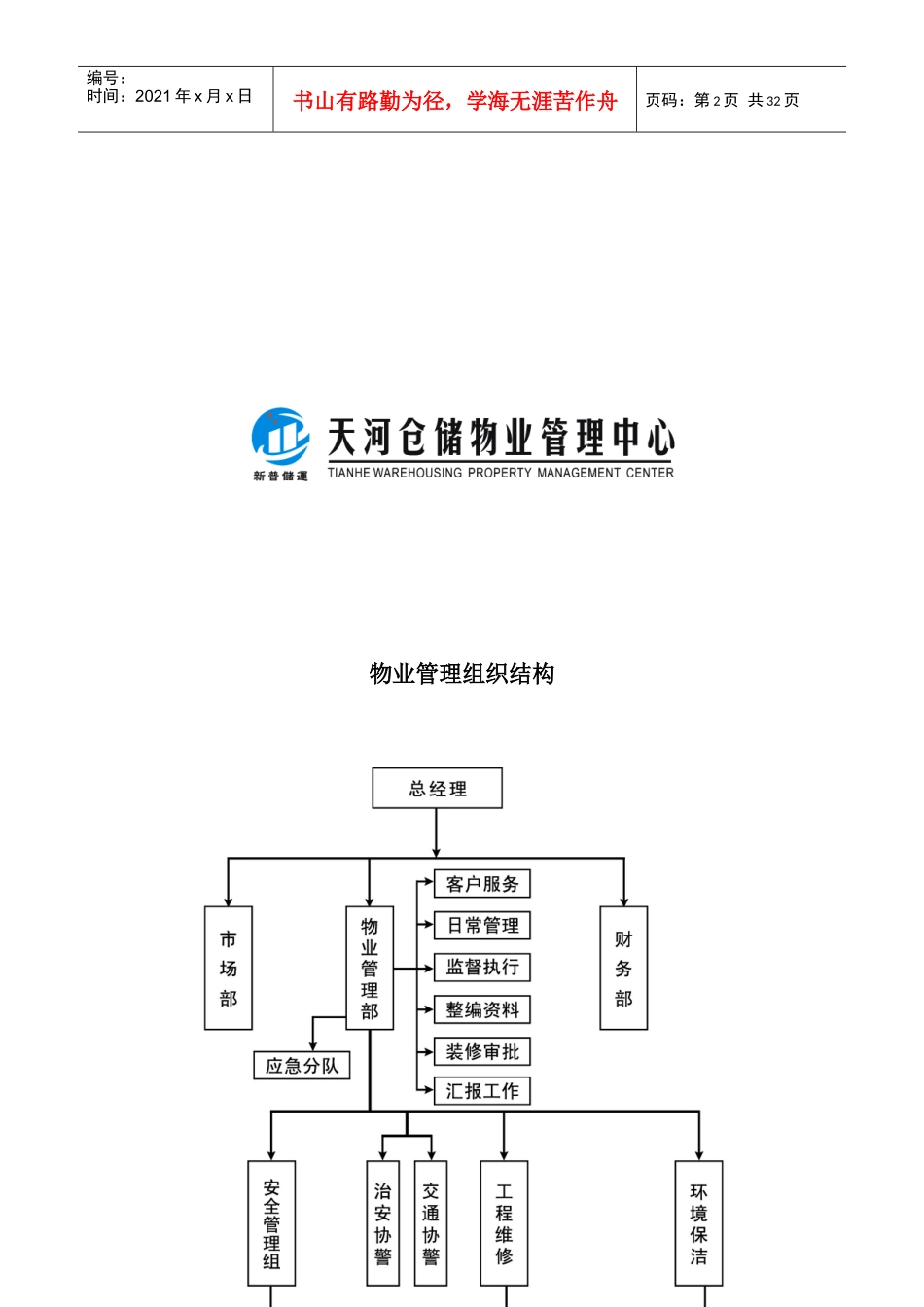仓储物业中心管理制度_第2页