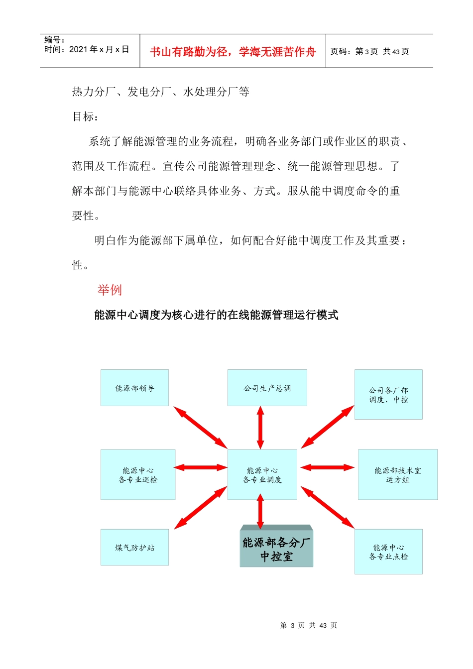 以能源中心为代表的钢铁企业能源管理培训及咨询服务分级_第3页