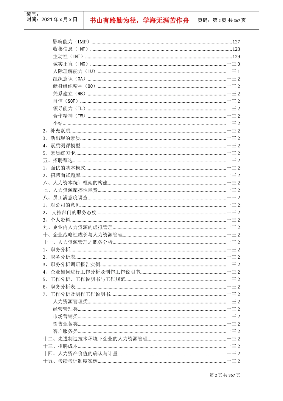 人力资源管理工具集_第2页