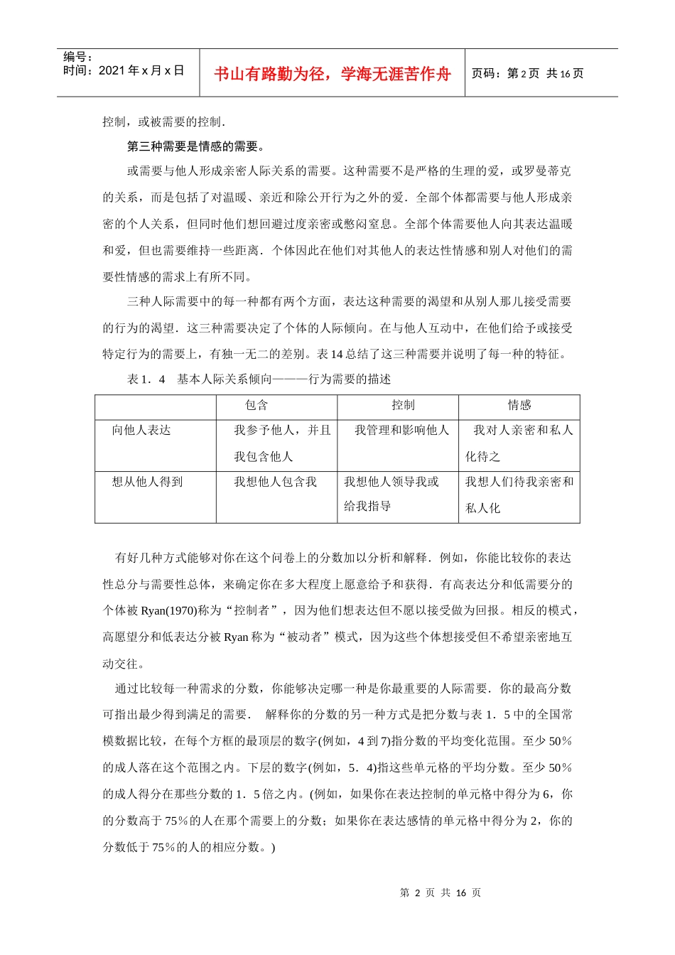 人际关系倾向问卷_第2页
