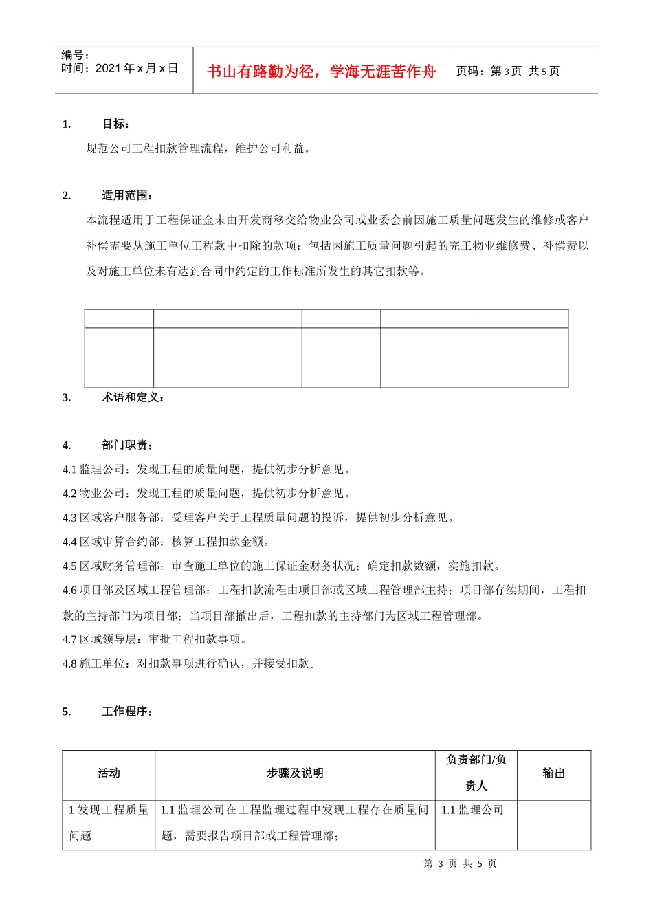 企业工程扣款管理流程分析_第3页