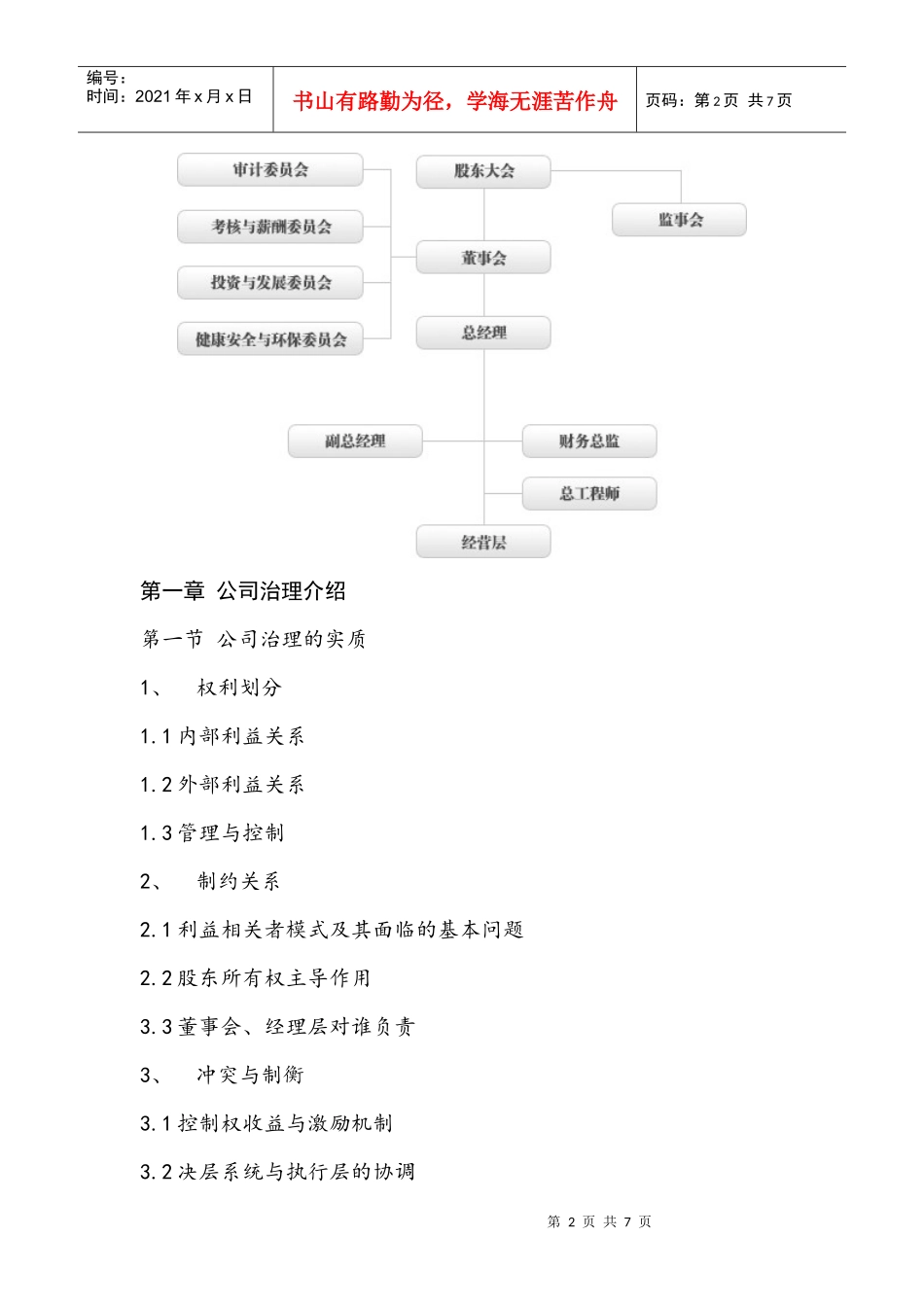 企业上市课程—公司治理培训 周红_第2页