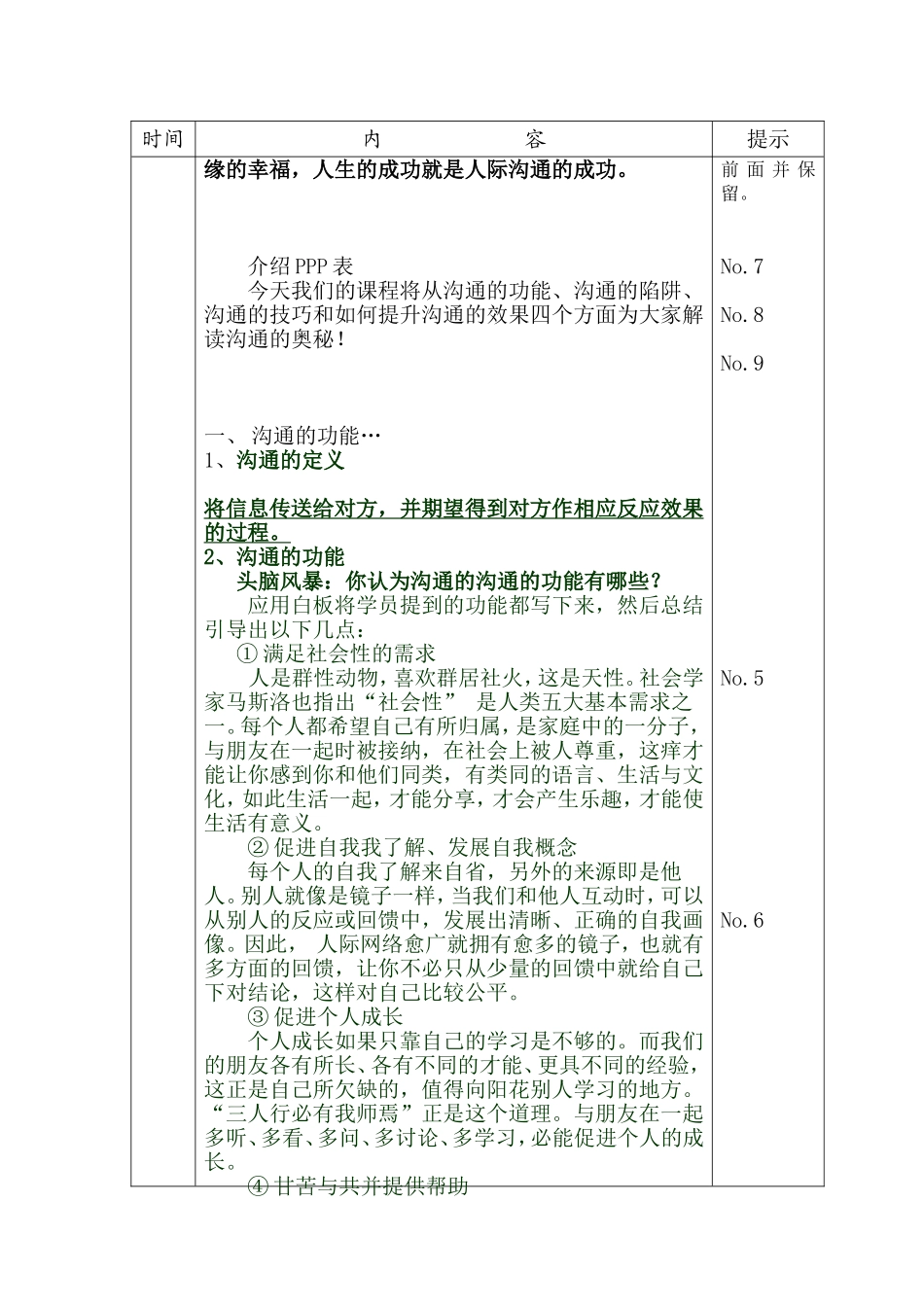 人际沟通技巧及管理手册_第3页