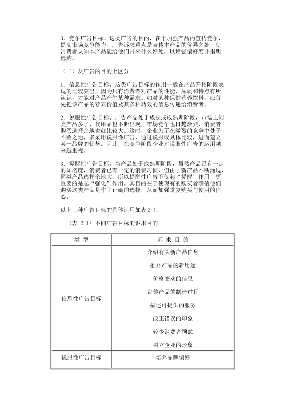 企业广告目标与广告预算_第3页