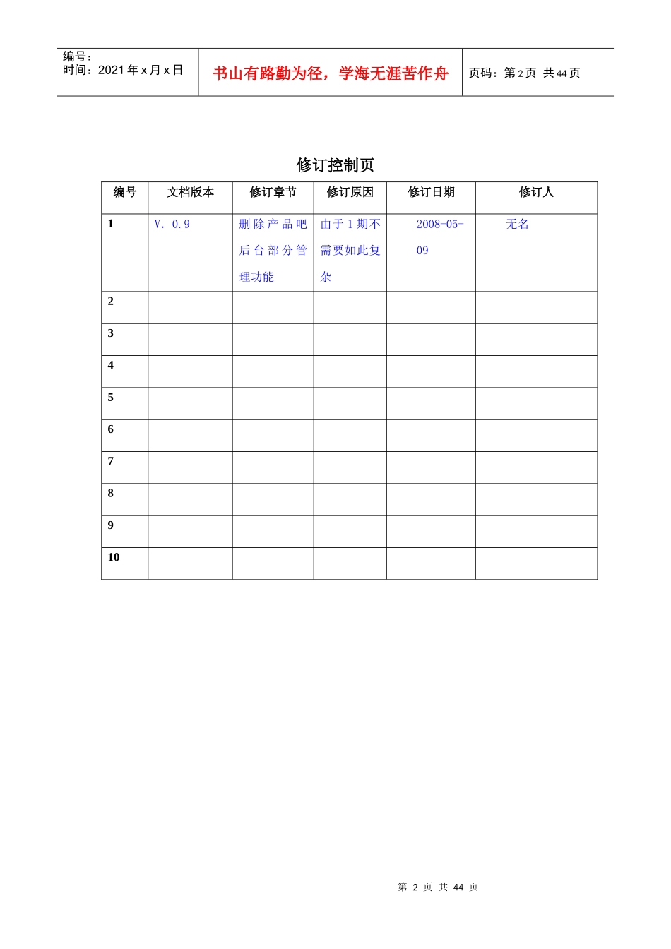 产品吧需求说明书_第2页