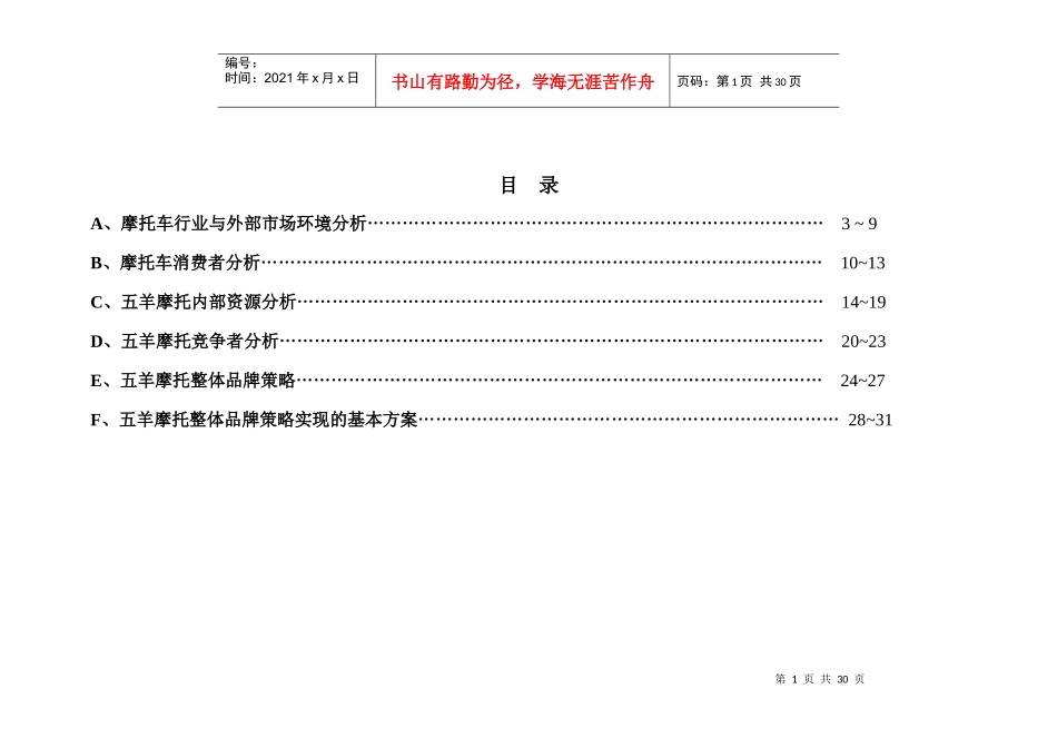 五羊摩托品牌策略报告_第2页