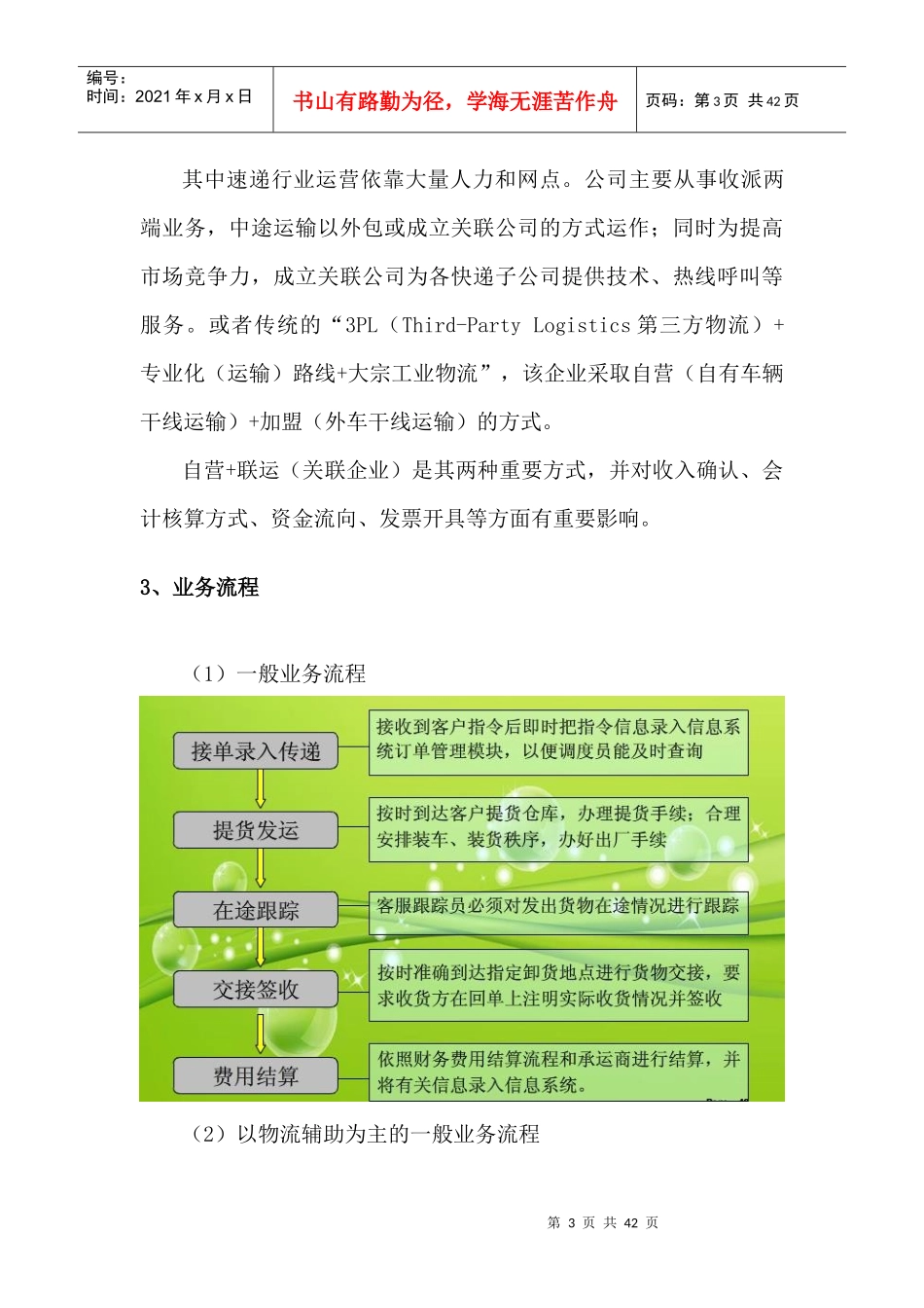 交通物流企业风险管理指(初稿修改)_第3页