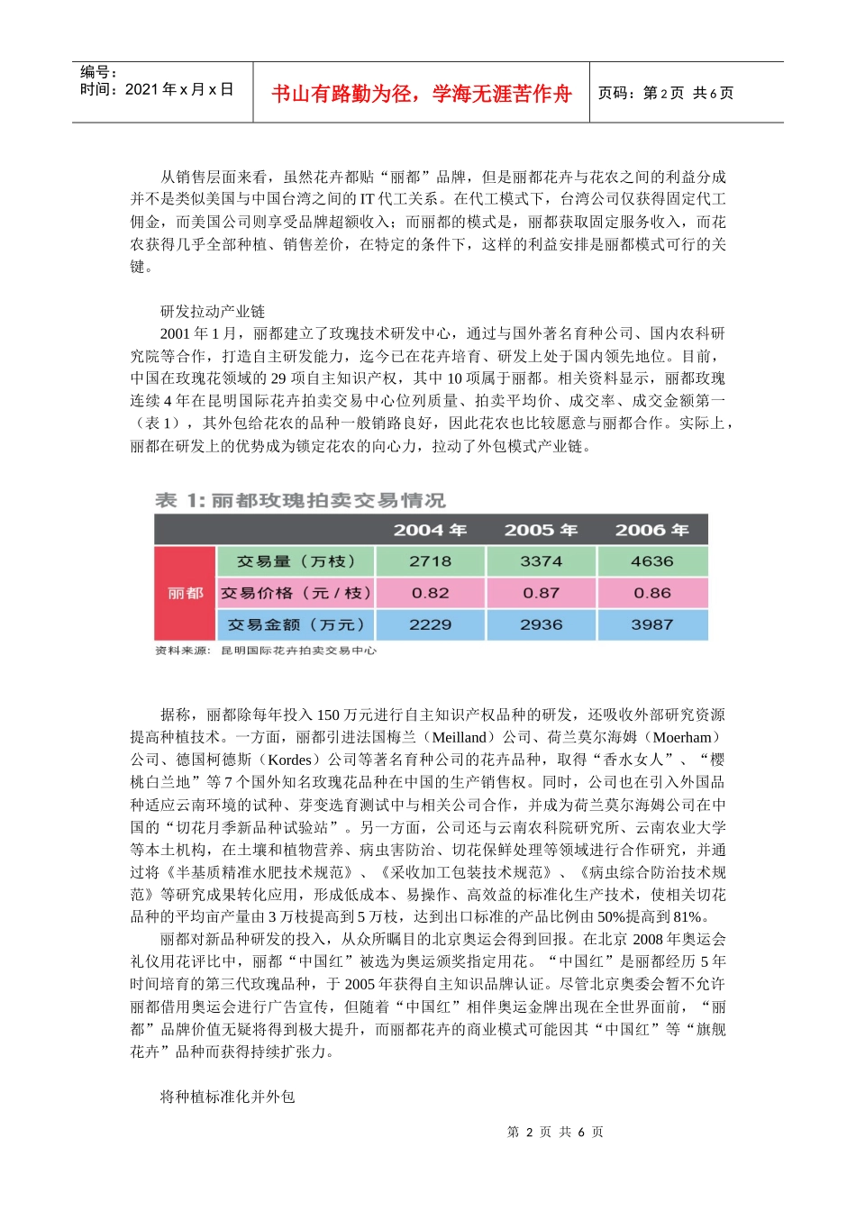 丽都花卉研发拉动外包_第2页