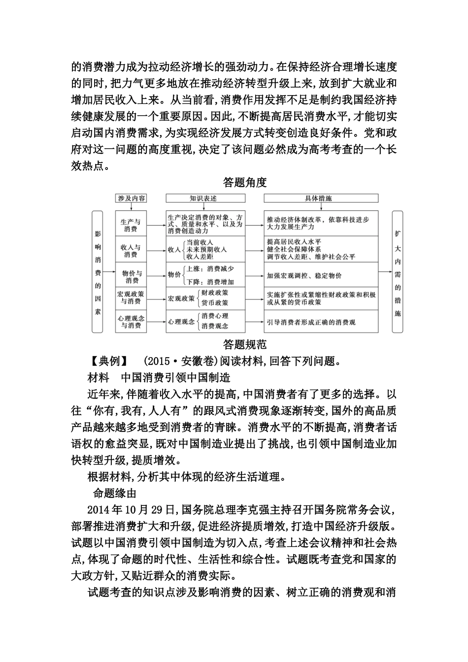 商品价值量与劳动生产率的关系单元整合提升测试题_第3页