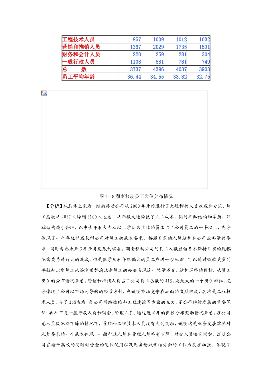 湖南移动通信公司人力资源现状与分析_第3页