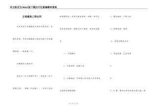 正规建筑工程合同