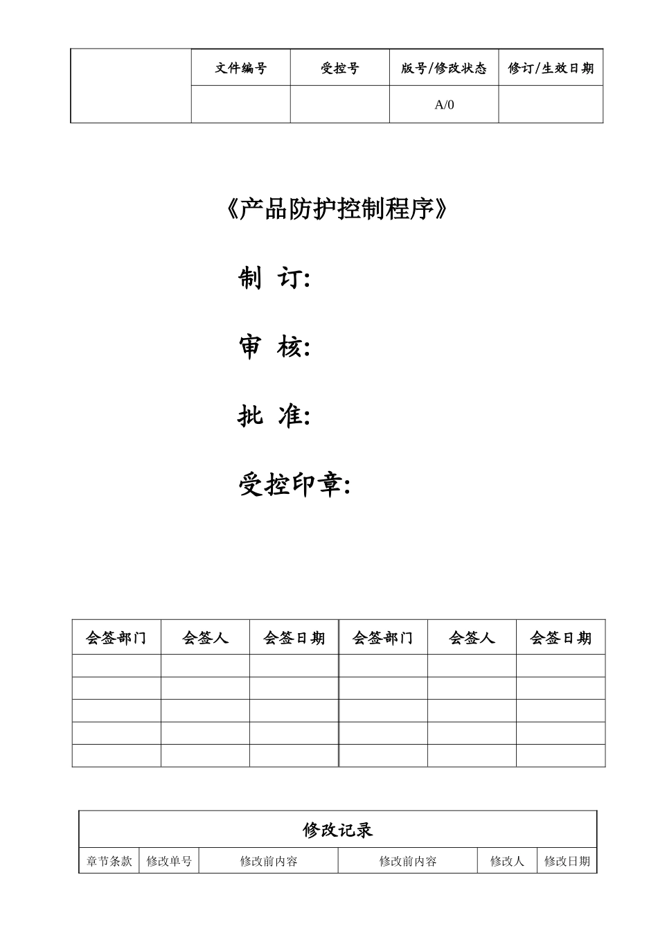 产品防护控制程序介绍_第1页