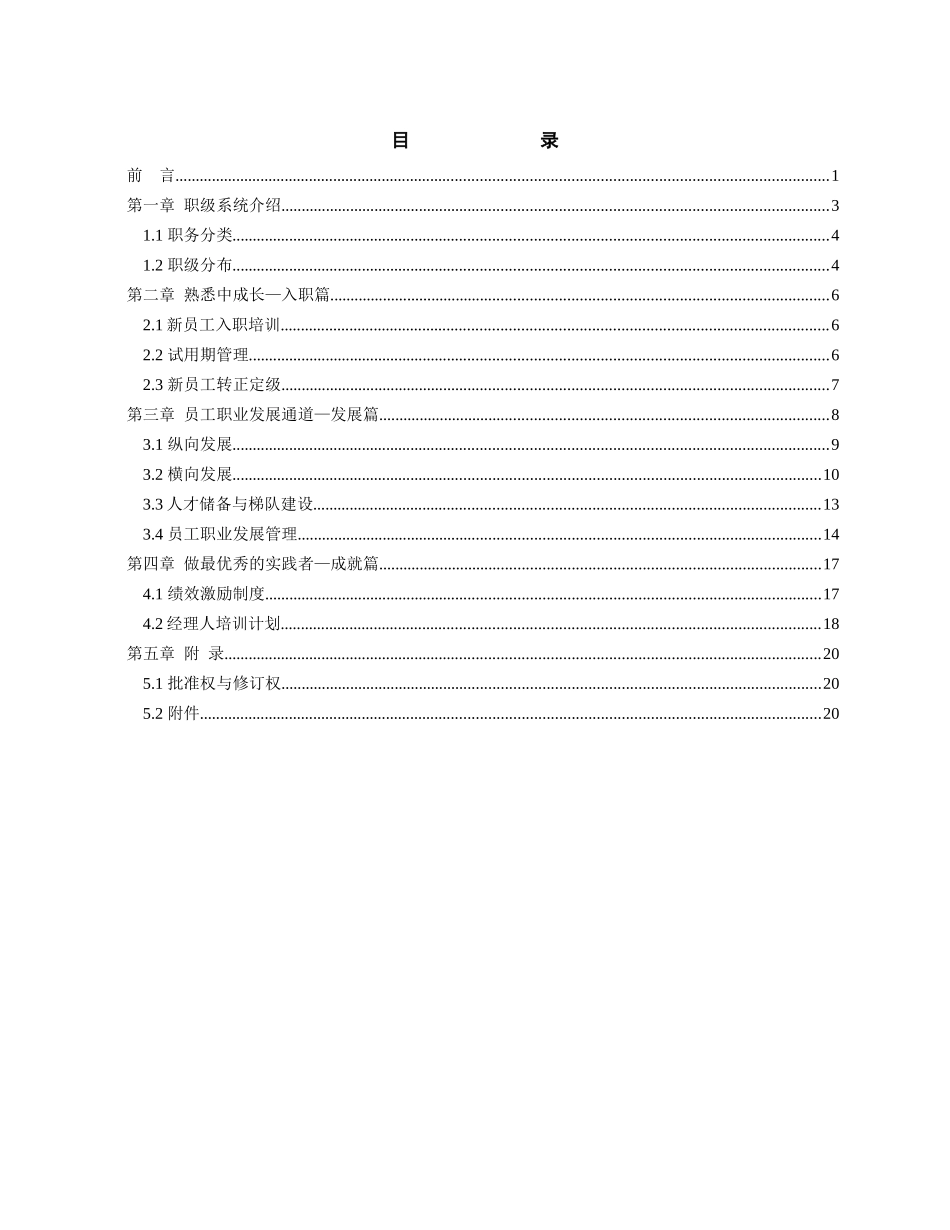 乌苏里江有限公司咨询项目--员工职业发展手册_第2页