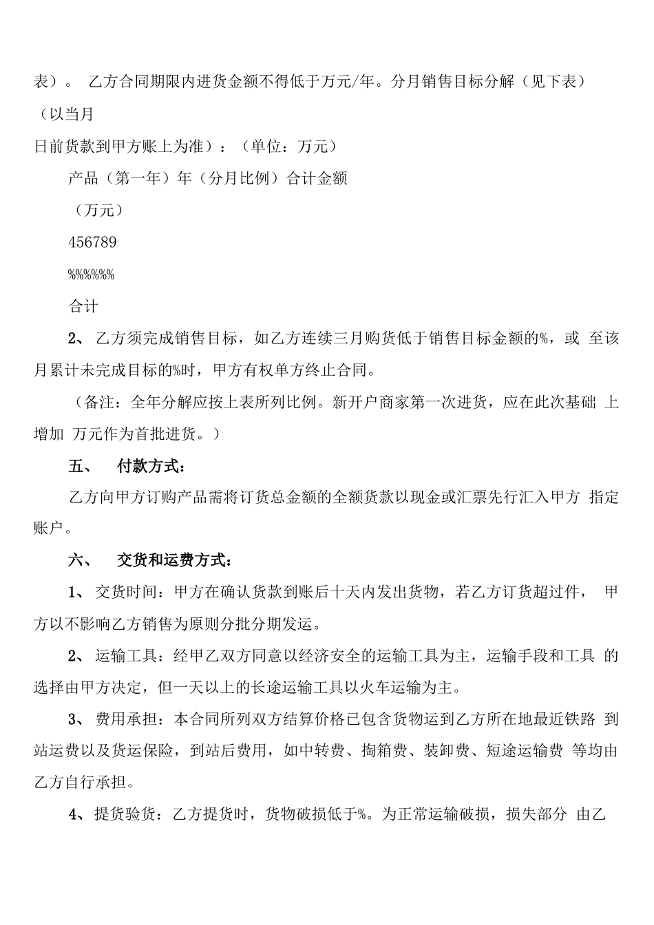 茶叶购销合同格式_第2页