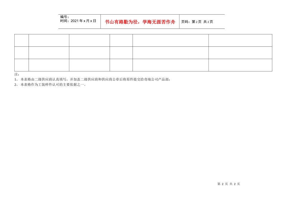 二级供应商登记表-采供部_第2页
