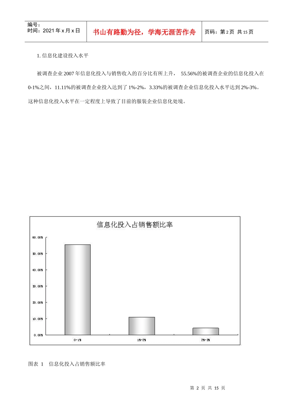 中国服装企业信息化现状深度调查报告_第2页