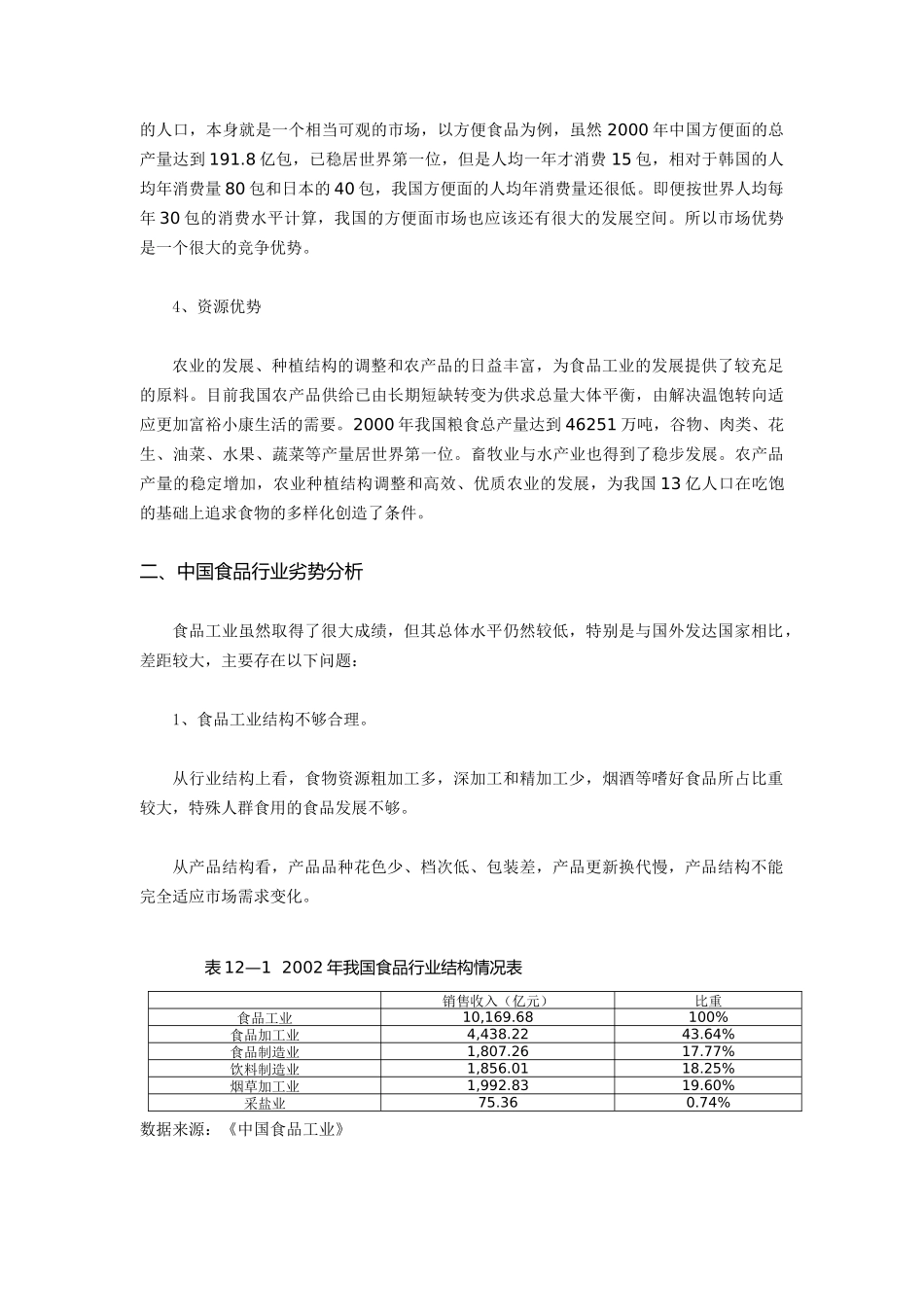 中国食品行业发展策略探讨_第3页