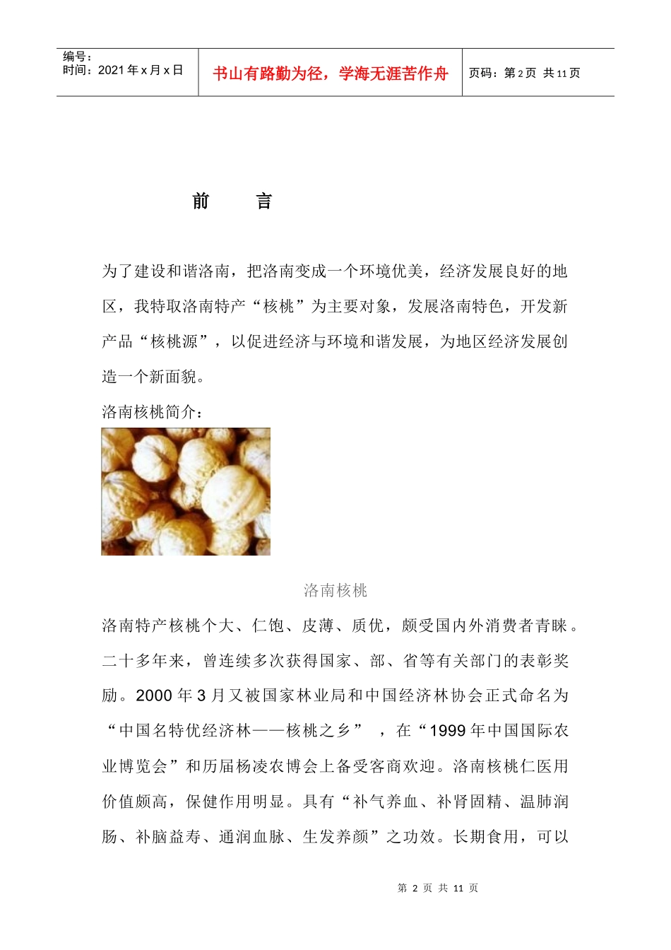 (核桃)新产 品策划书_第2页