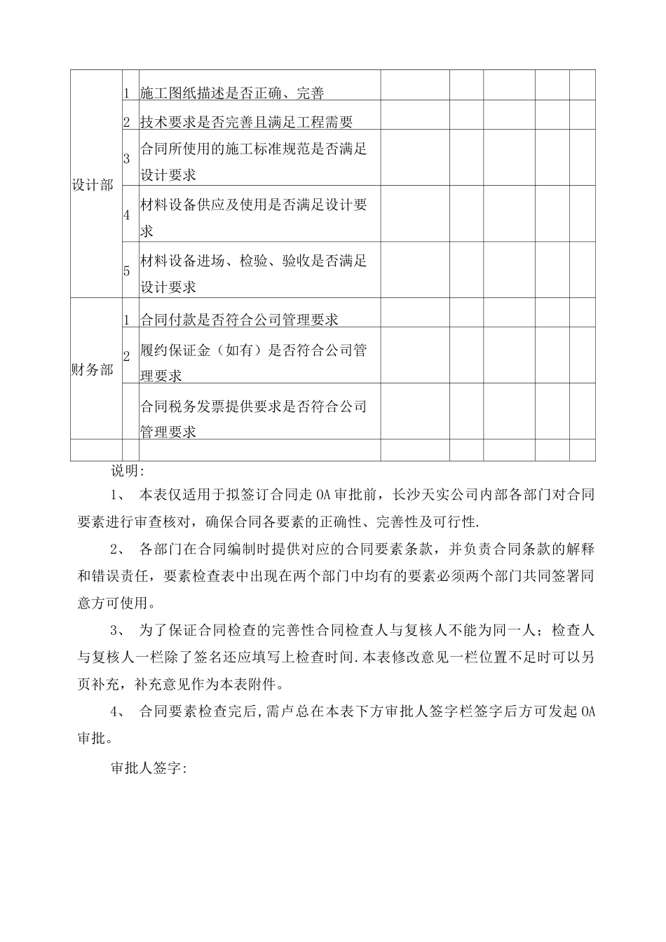 建筑工程施工合同要素检查表_第3页