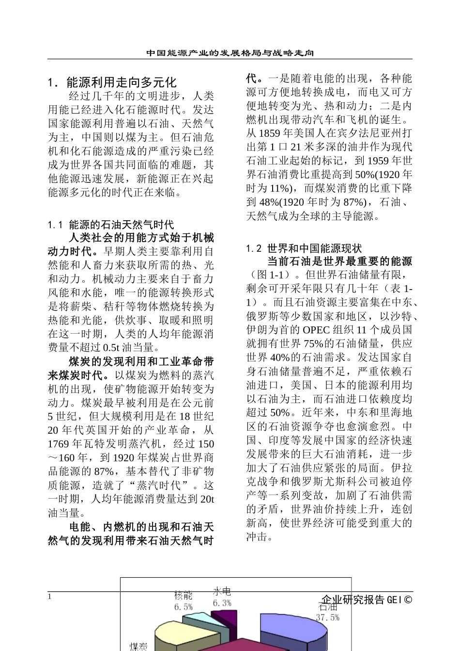 中国能源产业的发展格局与战略走向_第3页