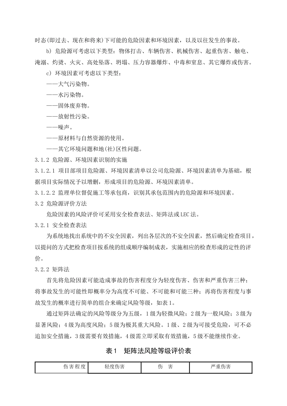 中电投工程建设黔东项目部安全环境标准管理手册_第3页