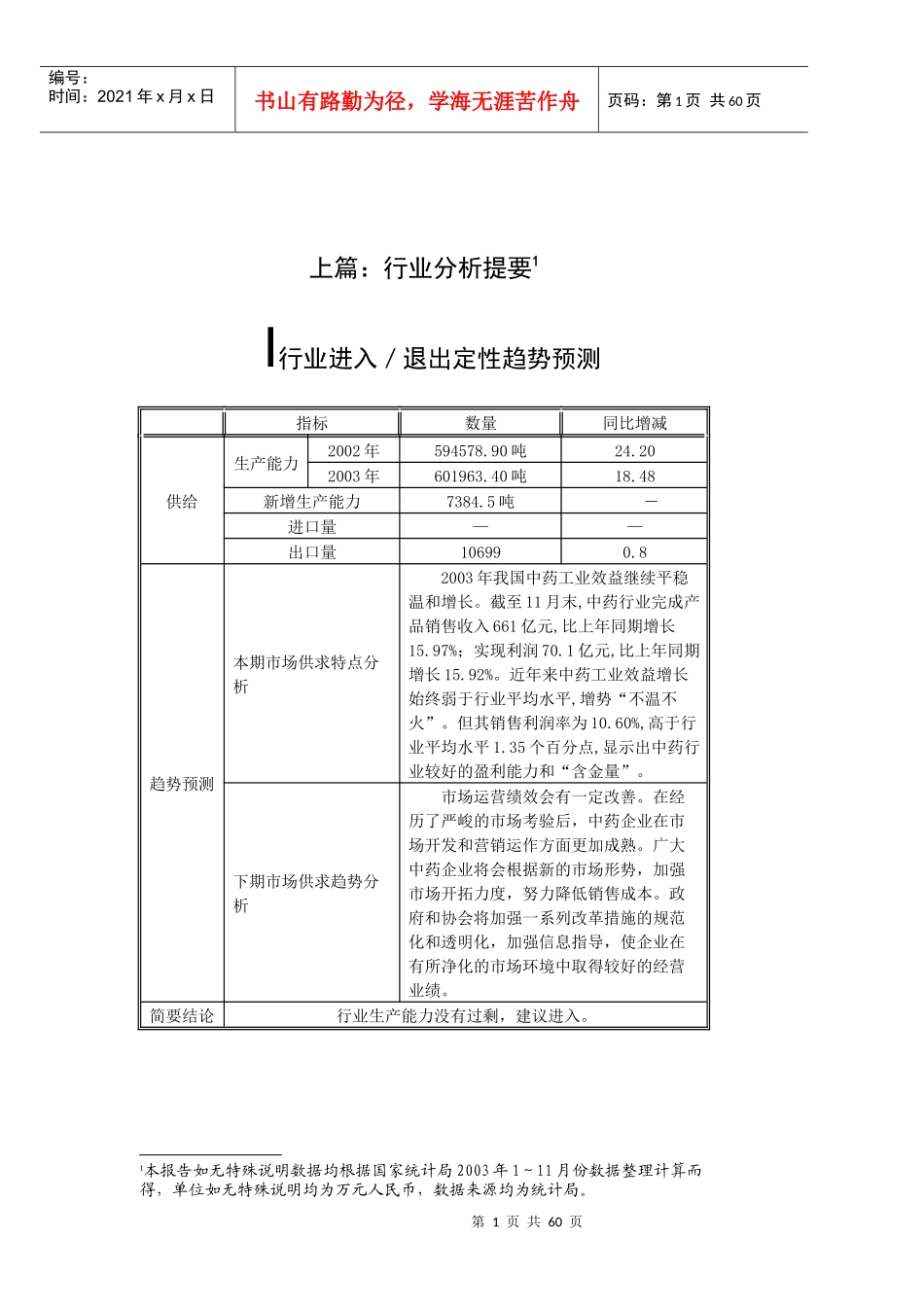 中药行业分析报告(doc 70页)3_第3页