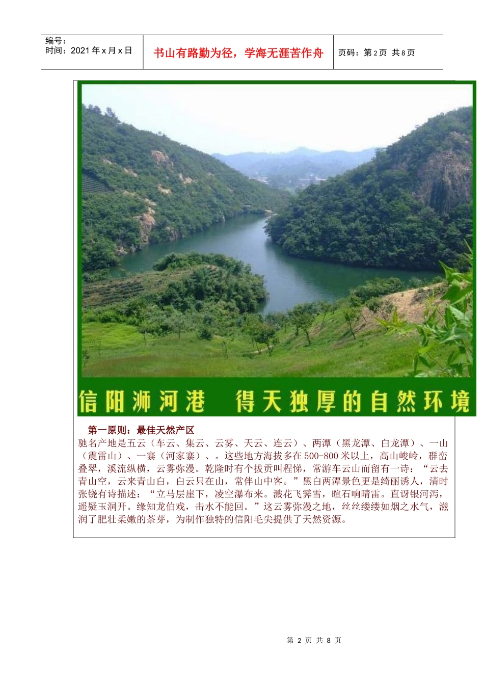 中国茶界又添新品类品牌：豫毛峰（信阳毛尖中最香的毛尖品牌）_第2页