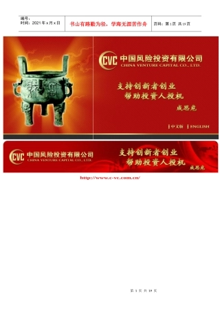 中国风险投资有限公司