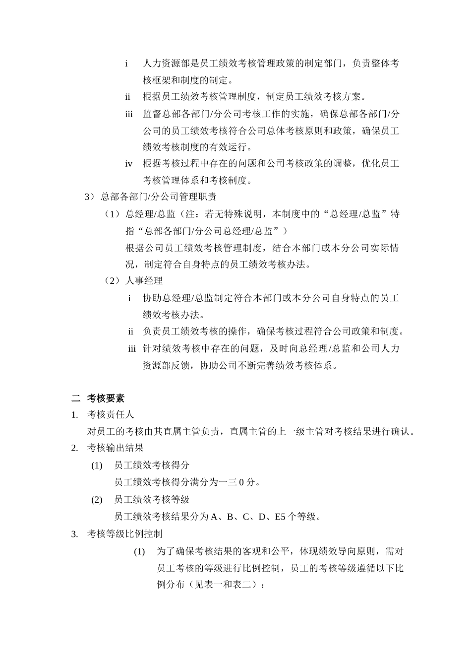 中国网络通信公司员工绩效考核管理制度_第2页