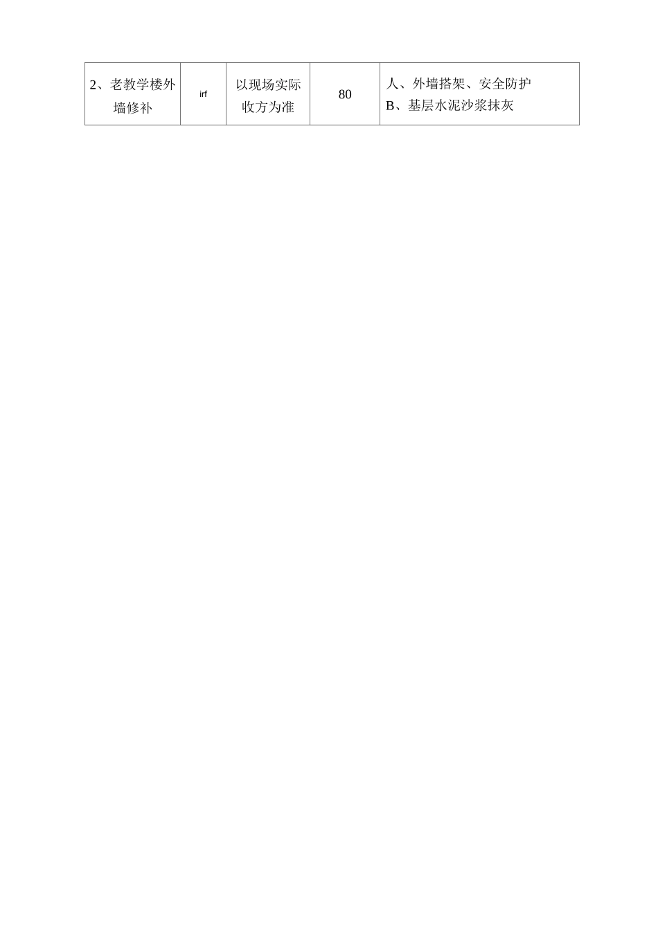 小蓬完小校内维修改造工程承包合同_第2页