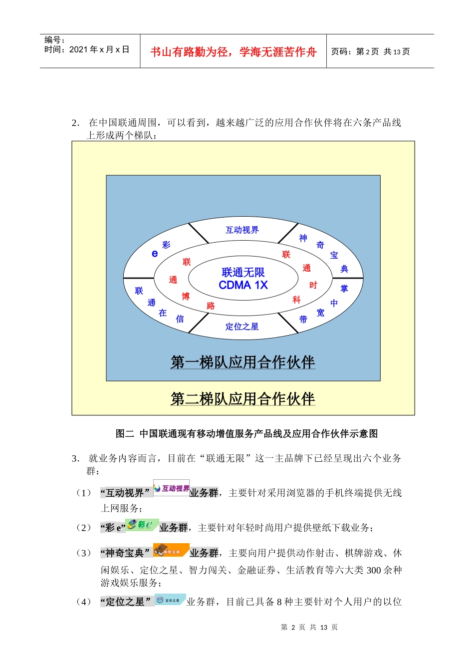 中国联通增值业务分析和工作总结_第2页