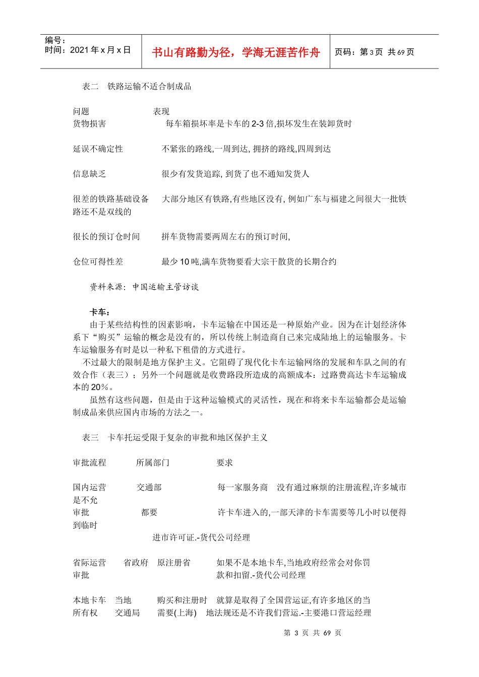 中国物流业发展报告_第3页