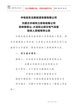 中电投东北新能源发展有限公司