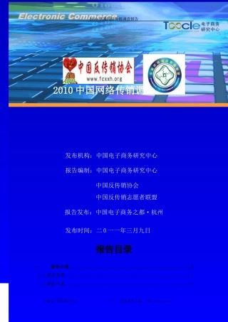 中国网络传销调查报告