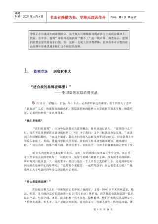 中国蓝领调查报告