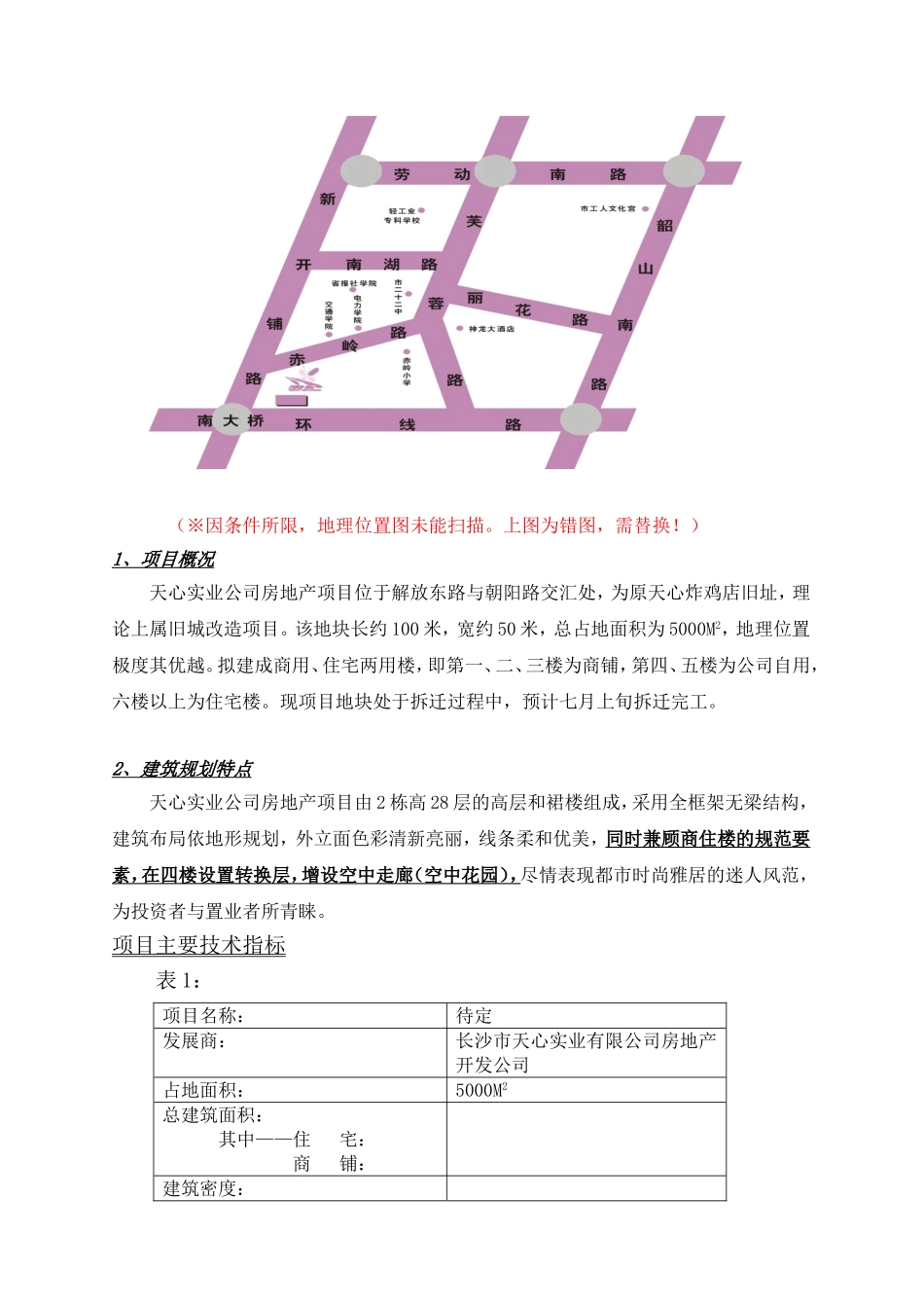 长沙天心实业房地产项目策划报告_第2页