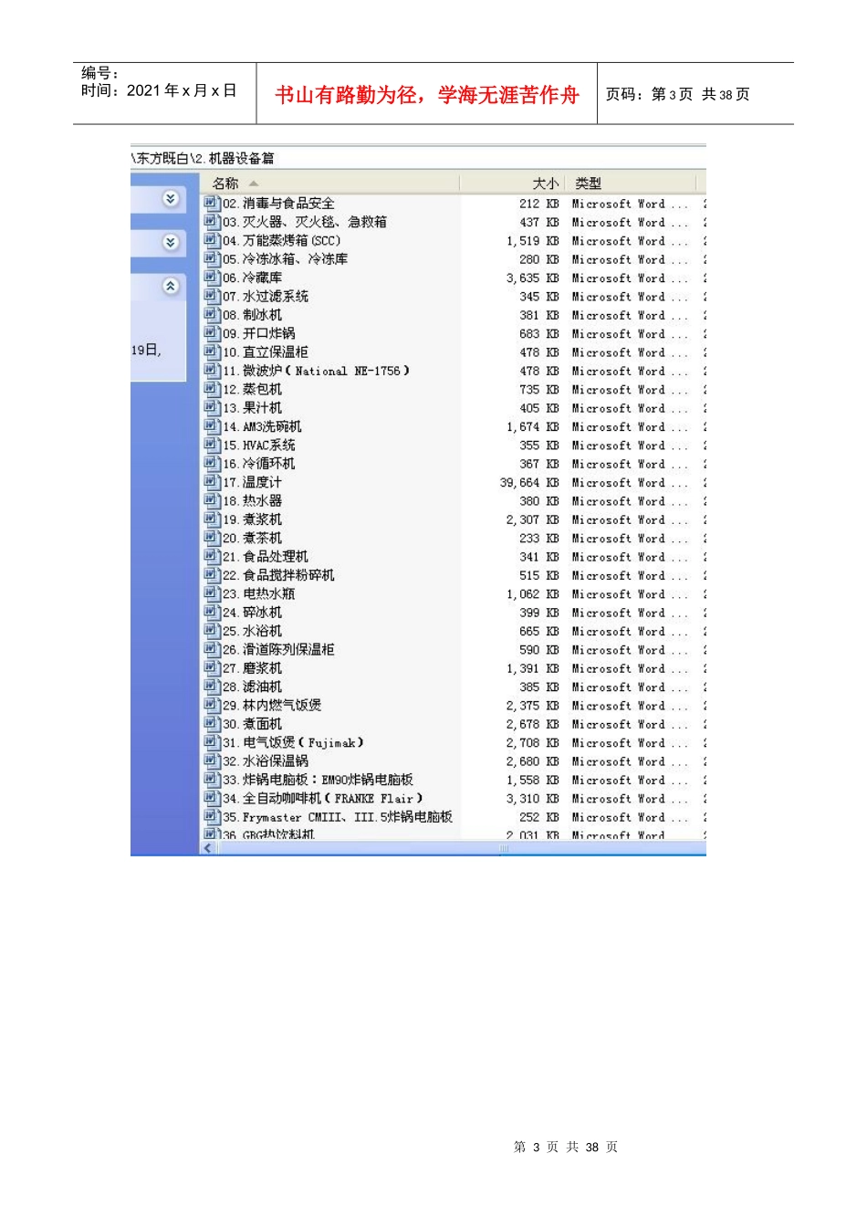 东方既白中式快餐运营资料手册目录介绍_第3页