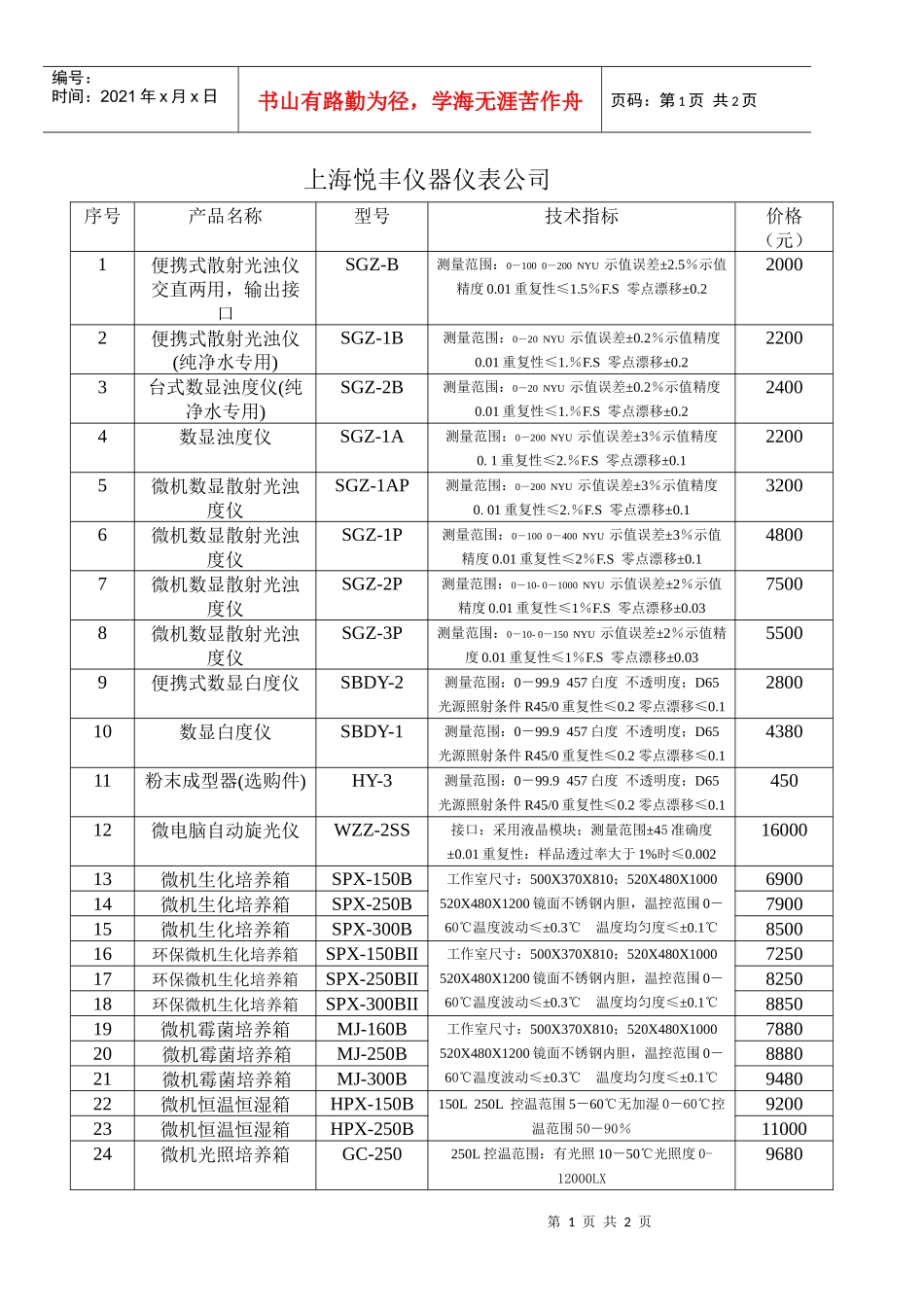 上海悦丰仪器仪表公司_第1页
