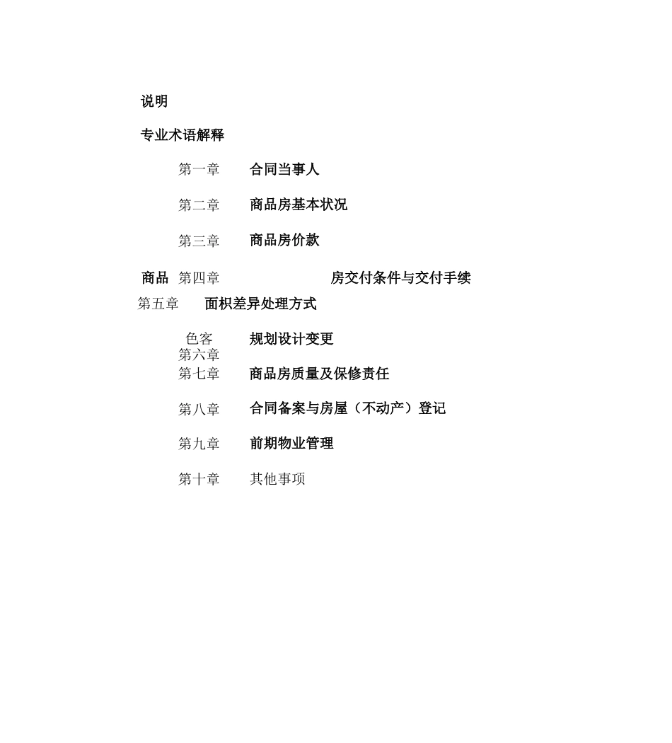 山东新建商品房买卖合同_第2页