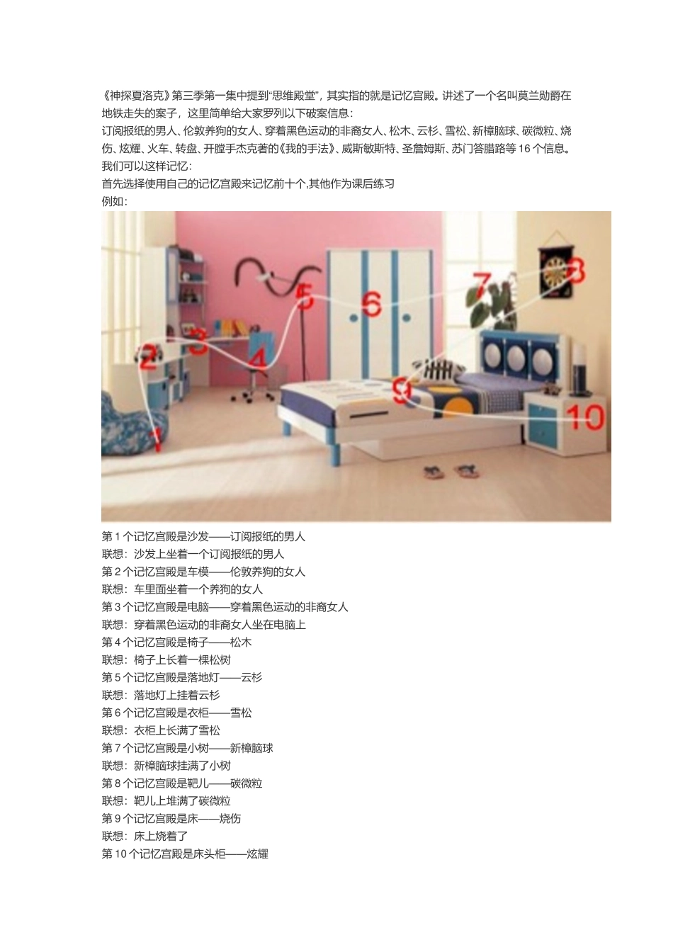 记忆宫殿做好记忆以《神探夏洛克》 电视剧为例_第1页