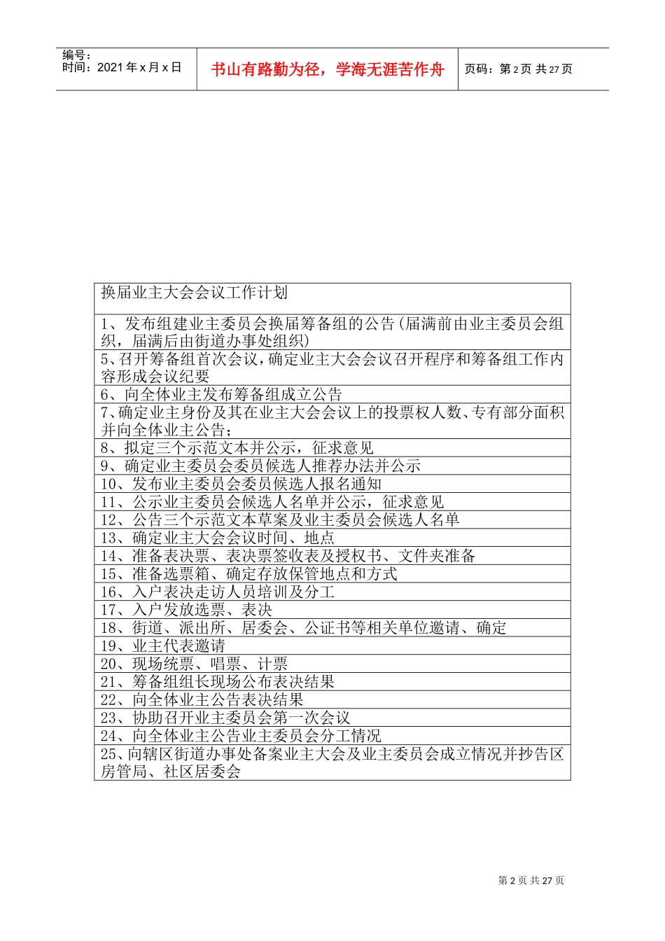 业委会换届选举全套流程[1](DOC31页)_第2页