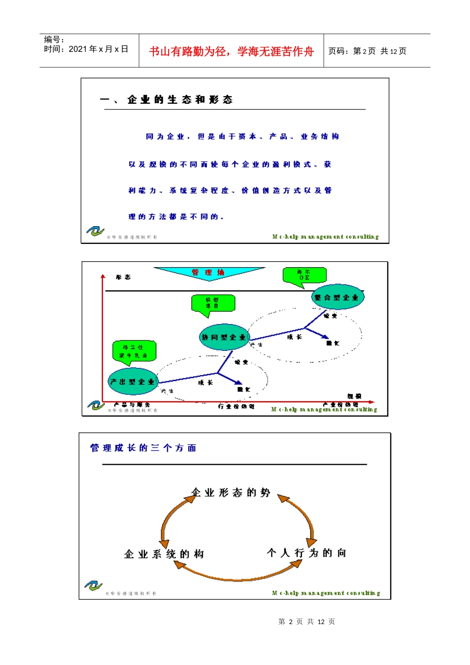 中国企业管理不等级阶梯发展方法架构_第2页
