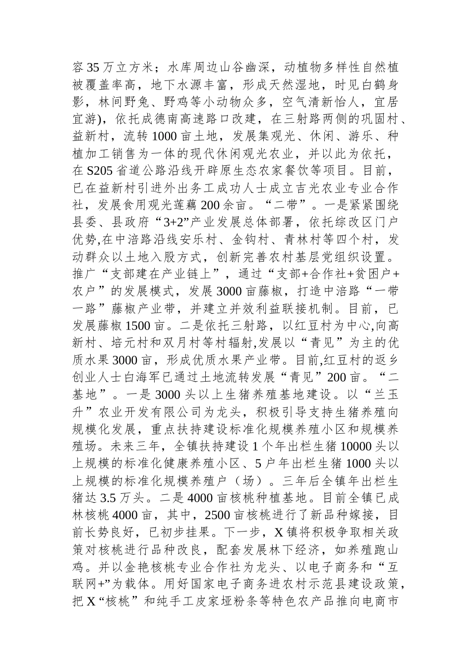 关于党建引领乡村振兴几点思考_第3页