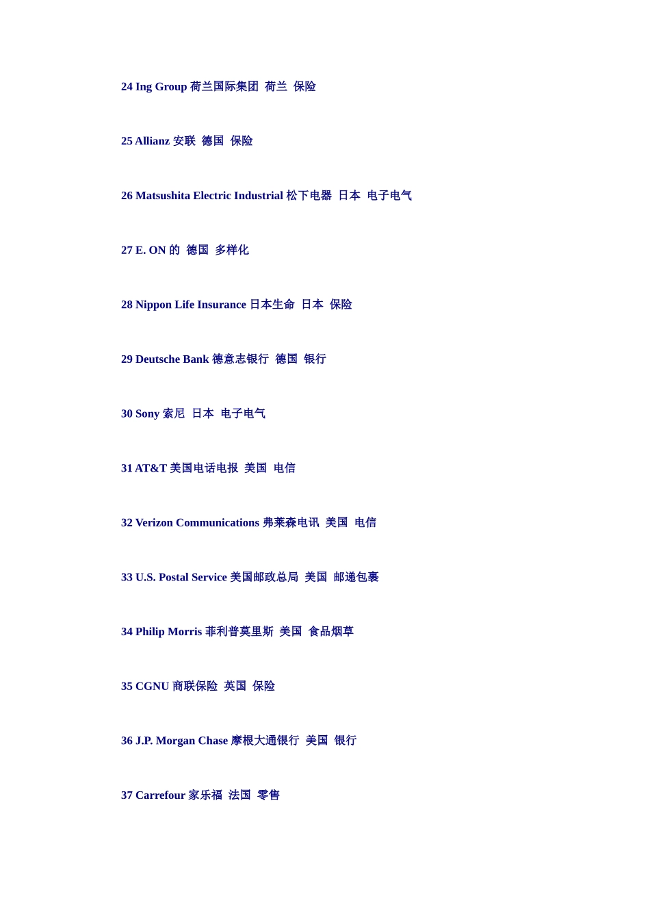 世界500强名称中英文对照_第3页