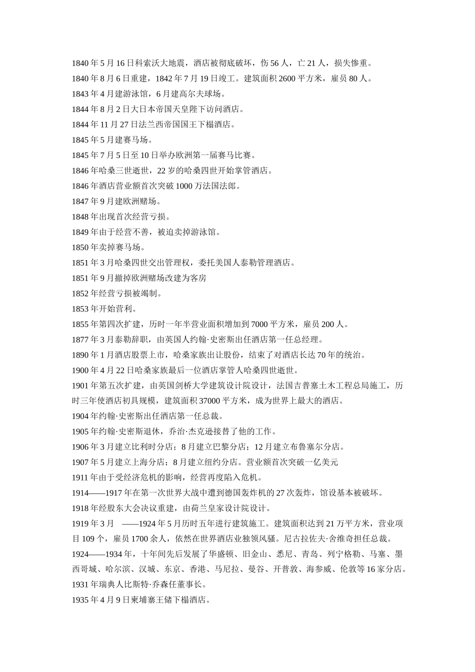 世界知名酒店GOIDENPEAKHOTEL公司员工手册（DOC19页）_第3页